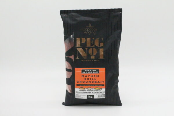 PegNo.1 Mayhem Krill Groundbait 1Kg