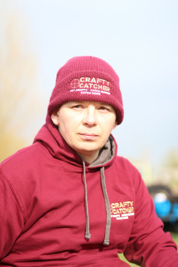Crafty Catcher Beanie Burgundy
