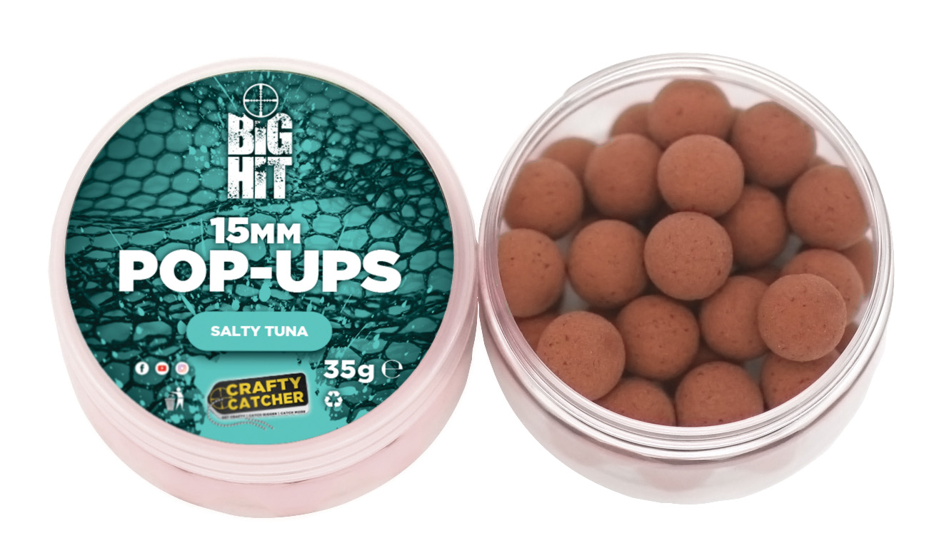 Crafty Catcher Big Hit Salty Tuna Pop up 15mm 35g